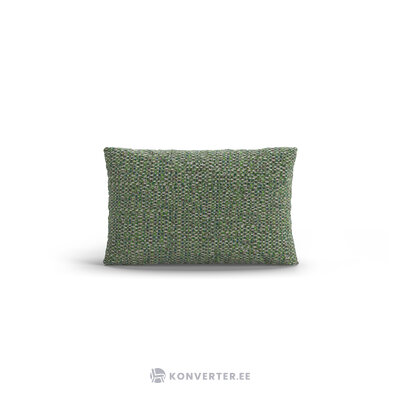 Spilvens &#39;magoņu&#39; zaļš, šenila