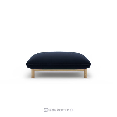 Atzveltnes krēsls &#39;ada&#39; karaliski zils, samts