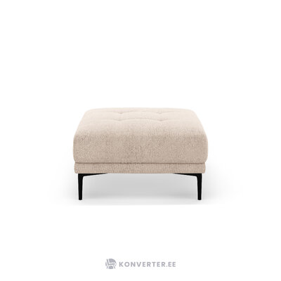 Atzveltnes krēsls &#39;bemy&#39; smilšu krāsā, strukturēts audums