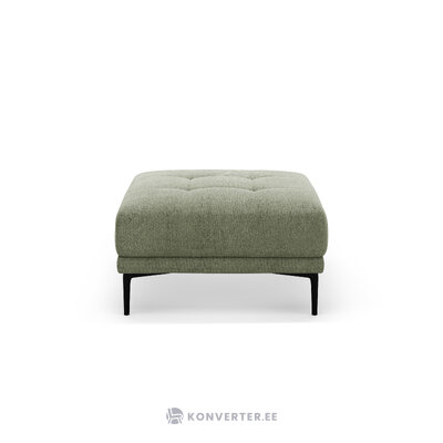 Taburets &#39;bemy&#39; tumši olīvzaļš, strukturēts audums