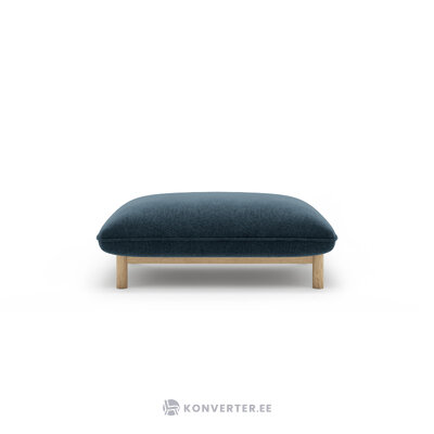 Atzveltnes krēsls &#39;ada&#39; tumši zils, strukturēts audums