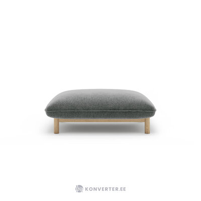 Atzveltnes krēsls &#39;ada&#39; tumši pelēks, strukturēts audums