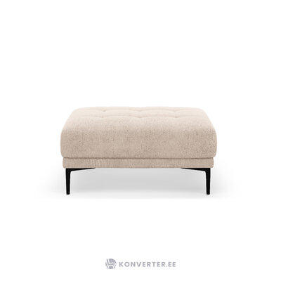 Atzveltnes krēsls &#39;bemy&#39; smilšu krāsā, strukturēts audums