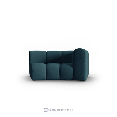 Dīvāna modulis (lupīna) tirkīza zils, šenila, labāk