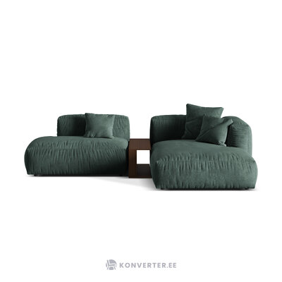 Modulaarinen kulmasohva &#39;martina&#39; bensa, samettia, parempi