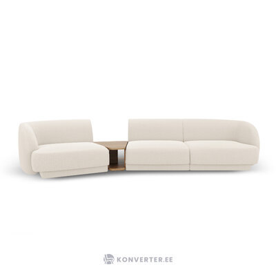 Modulaarinen sohva &#39;miley&#39; beige, boucle, vasen