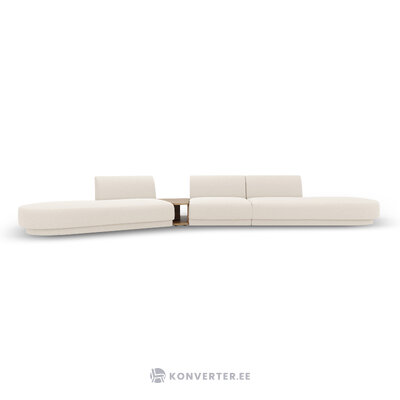 Modulaarinen sohva &quot;miley&quot; beige, boucle, vasen