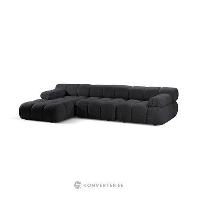 Corner sofa (bellis) 282x155 graphite, boucle, left