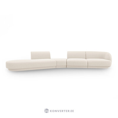 Modulaarinen sohva &quot;miley&quot; beige, boucle, vasen