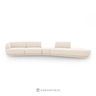 Modulaarinen sohva &quot;miley&quot; vaalea beige, chenille, parempi