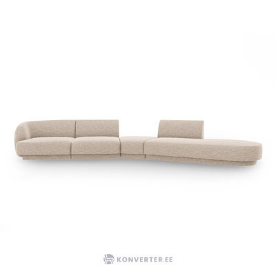 Modulaarinen sohva &quot;miley&quot; beige, chenille, parempi