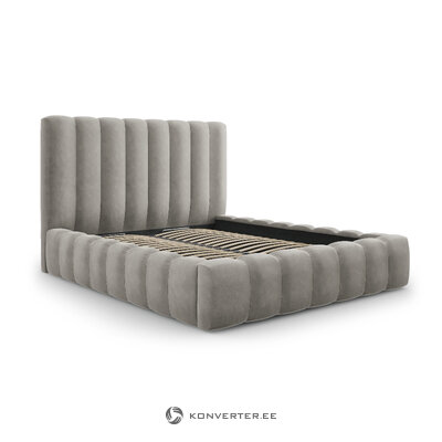 Light gray bed (gina) 180x200
