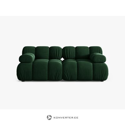 Tumši zaļš dīvāns bellis (micadoni)