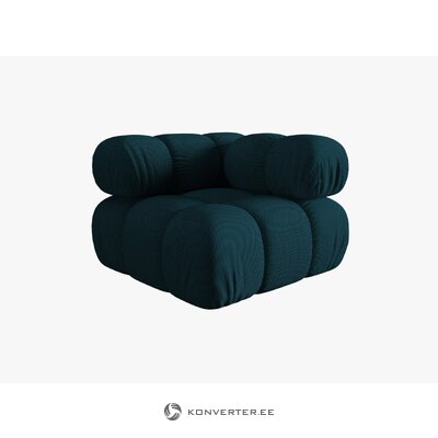 Dīvāna modulis (bellis) tumši zils, 3d