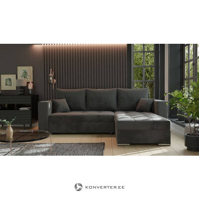 Gaiši pelēka L-veida dīvāngulta (josua l) komforts