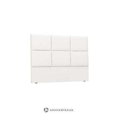 Headboard (loir) palaces de france white, imitation leather, 120x10x140