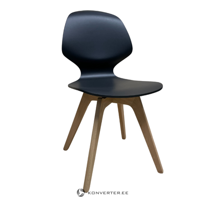 Black solid wood dining chair boconcept florence whole
