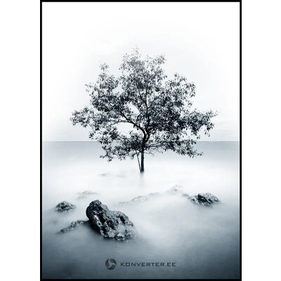Musta kehystetty seinätaulu Photo D'Art nro 6 (Malerifabrikken) 50x70