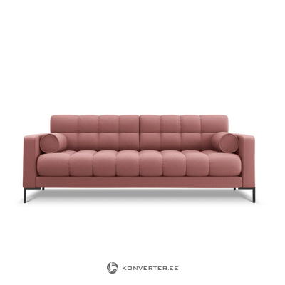 Vaaleanpunainen sohva (mamaia) ehjä