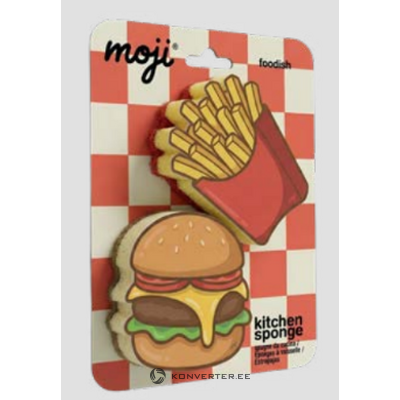 Губка для мытья посуды Foodish (Moji)