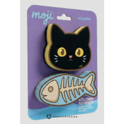 Губка для мытья посуды Kitty&amp;Fish (Moji)