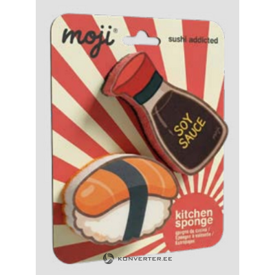 Губка для мытья посуды Sushi Addicted (Moji)