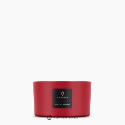 Scented candle spirit of christmas (bahoma london)