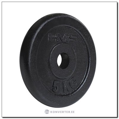 Weight of lifting bar hms 4x5kg complete
