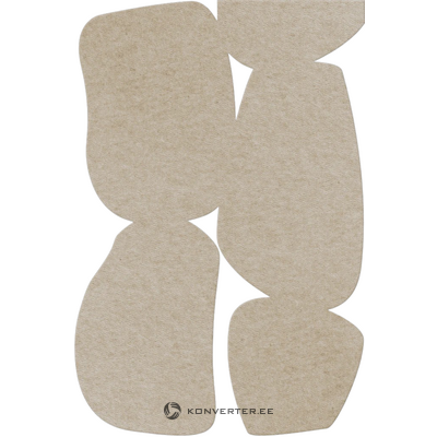 Beige akustinen tilanjakaja (Stone Path) 120x180