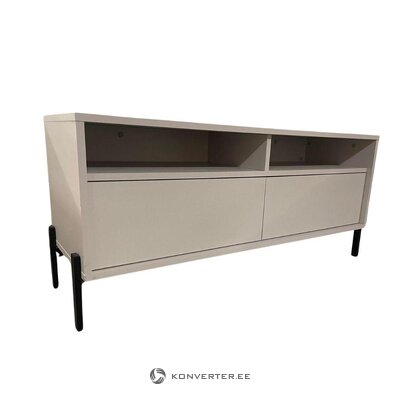 Beige design TV cabinet archer (windsor &amp; co) with beauty flaw.