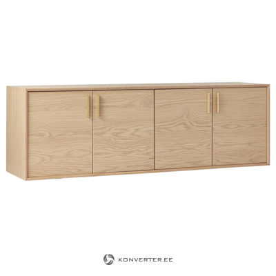 Light brown cabinet (diana) with cosmetic defects.