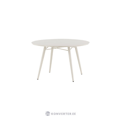 Round dining table (linen)