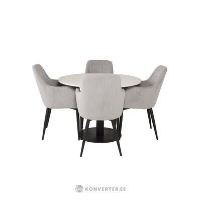 Round dining set (razzia, comfort)