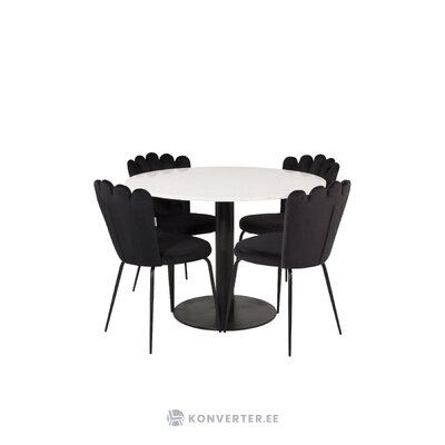 Round dining set (razzia, limhamn)