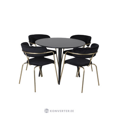 Round dining set (plaza, arrow)