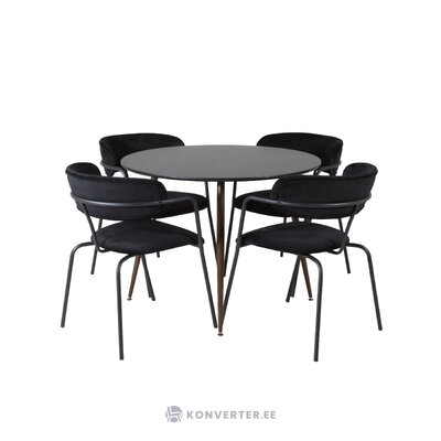 Round dining set (plaza, arrow)