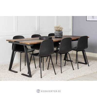 Rectangular dining set (jakarta, arctic)