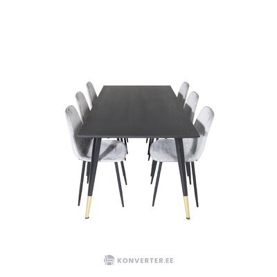 Rectangular dining set (dip, polar)