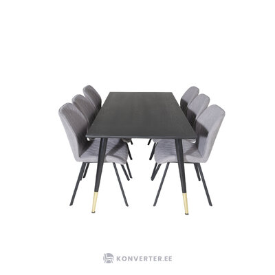 Rectangular dining set (dip, gemma)