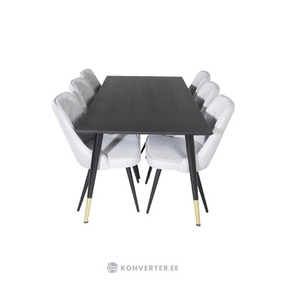 Rectangular dining set (dip, velvet deluxe)