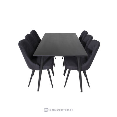 Rectangular dining set (dip, velvet deluxe)