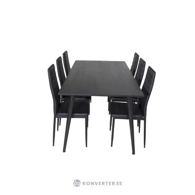 Rectangular dining set (dip, slim)