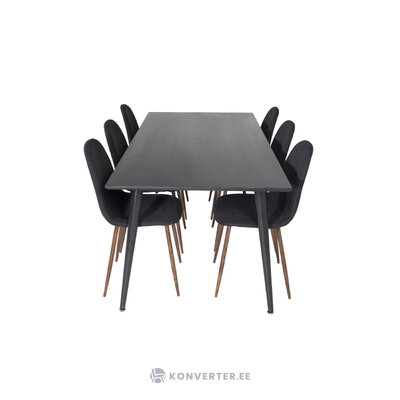 Rectangular dining set (dip, polar)