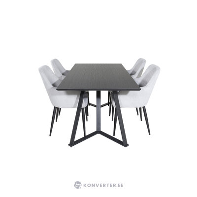 Rectangular dining set (marina, comfort)