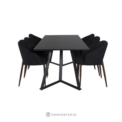 Rectangular dining set (marina, arch)