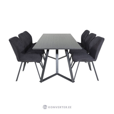 Rectangular dining set (marina, gemma)