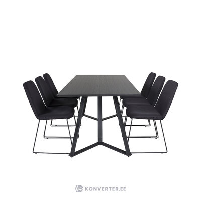 Rectangular dining set (marina, muce)