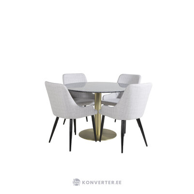 Round dining set (estelle, plaza)