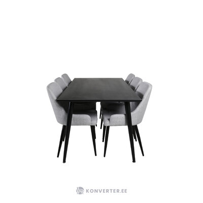 Rectangular dining set (dip, plaza)