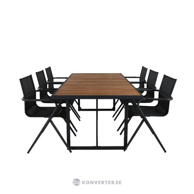Rectangular dining set (khung, alina)